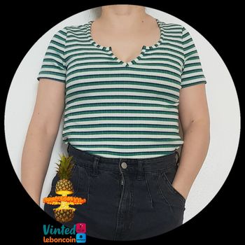 T-shirt à rayures