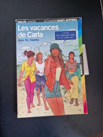Les vacances de Carla - Ann M. Martin