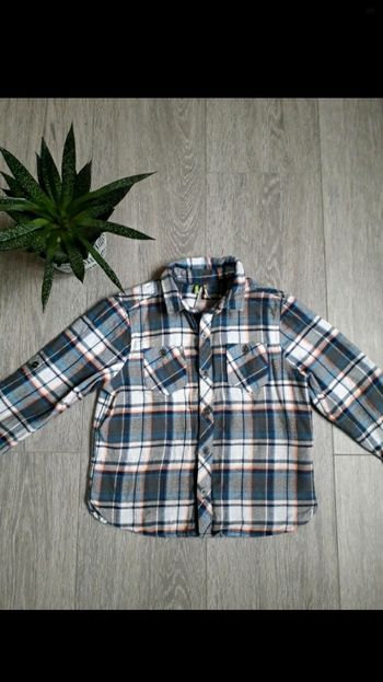 Chemise carreaux orchestra 3 ans