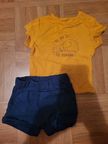 Short et tee shirt