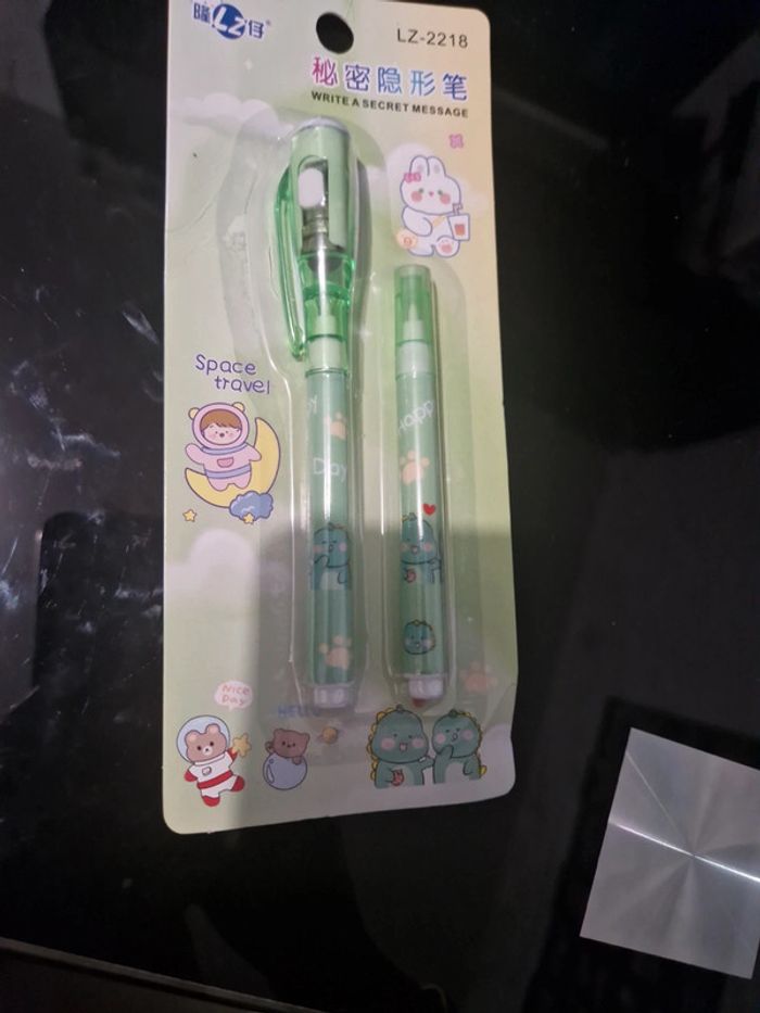 Stylo à encre invisible - photo numéro 2