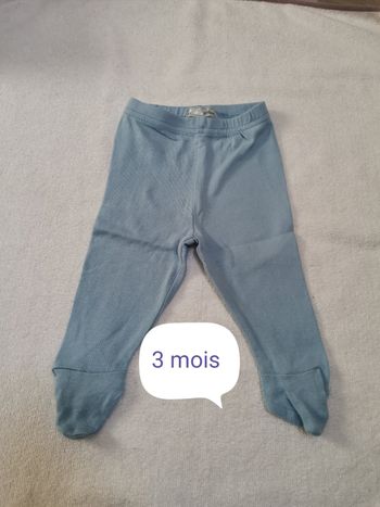 Legging 3 mois mes petits cailloux