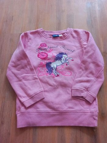 Sweat rose licorne Mystical Forest – Lupilu – 110/116 cm