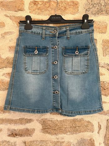 Jupe en jeans