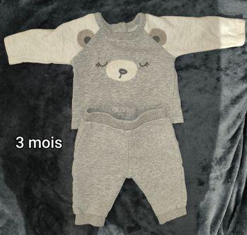 Ensemble jogging bébé 3 mois