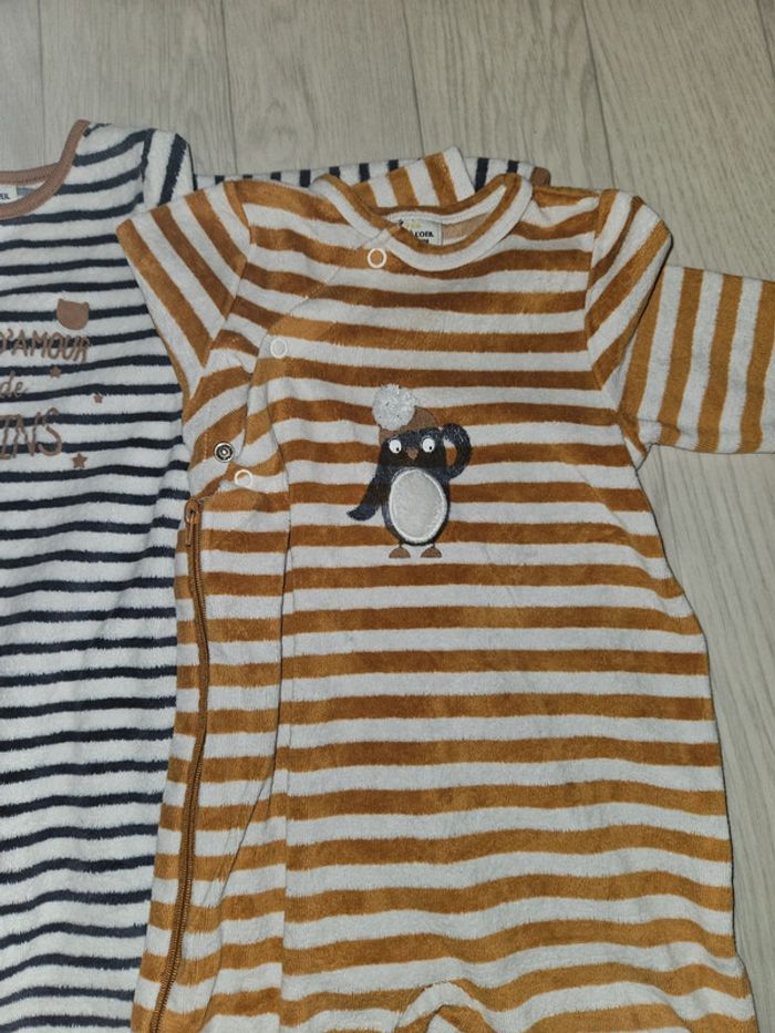 Lot 2 pyjamas bébé mixte - photo numéro 3