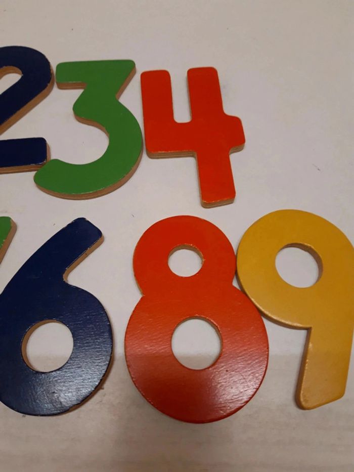 Puzzle en bois : Les chiffres - photo numéro 6