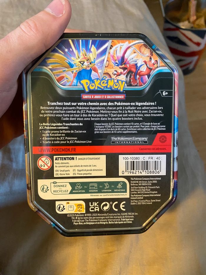 Box pokémon Koraidon Mai 2025 - photo numéro 6