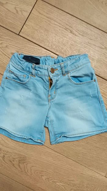 Short en jeans