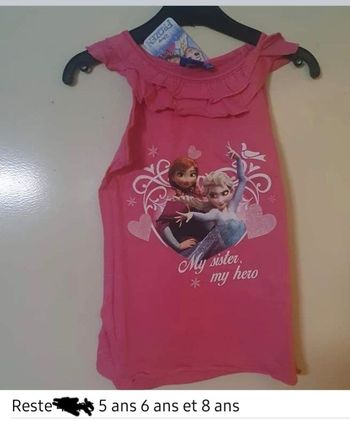 Tee-shirt reine des neiges