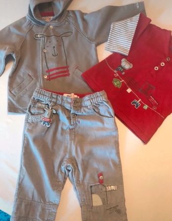 Ensemble 3 pièces 9/12 mois