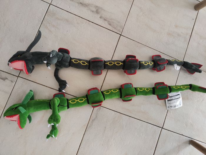 2 peluches rayquaza pokémon légendaire - photo numéro 2
