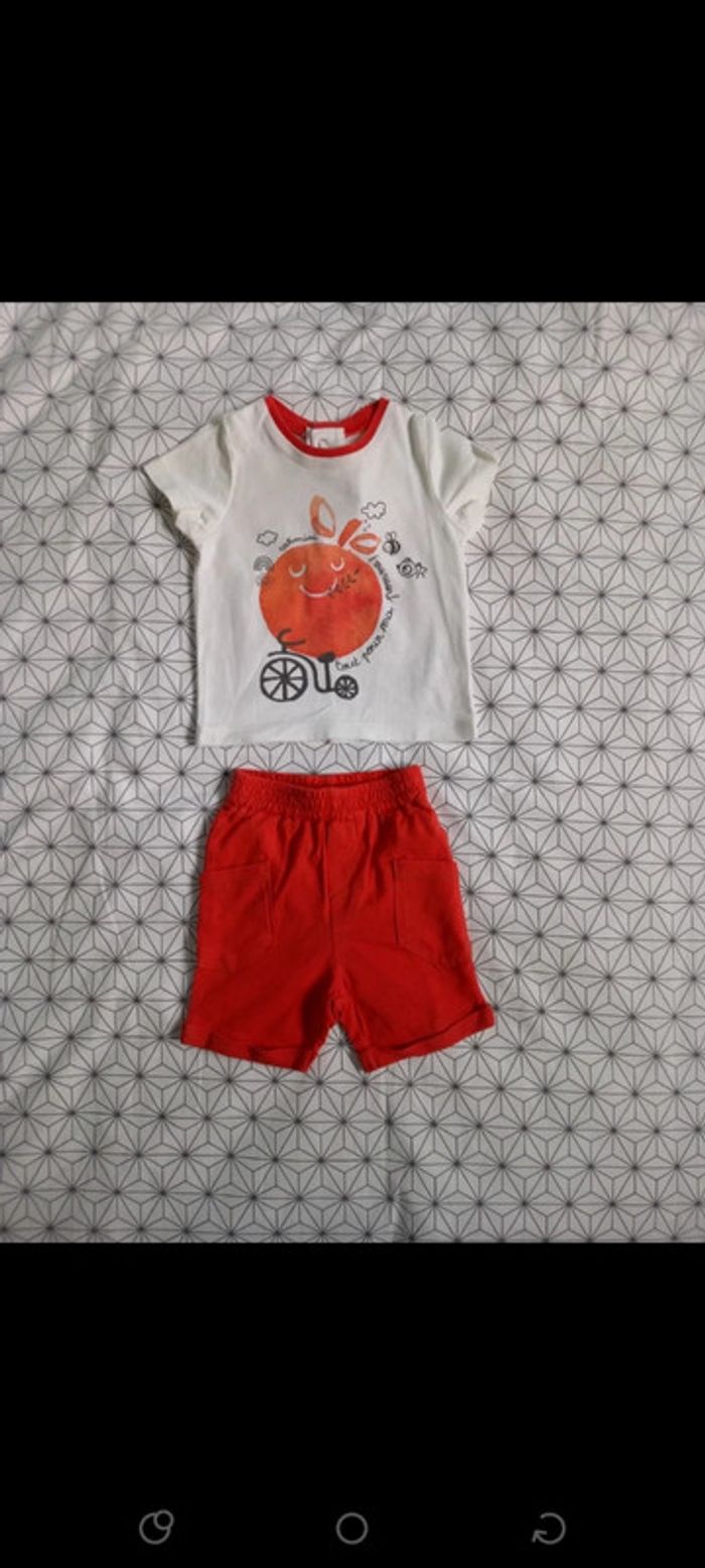 Ensemble 2 pièces 3 mois garçon