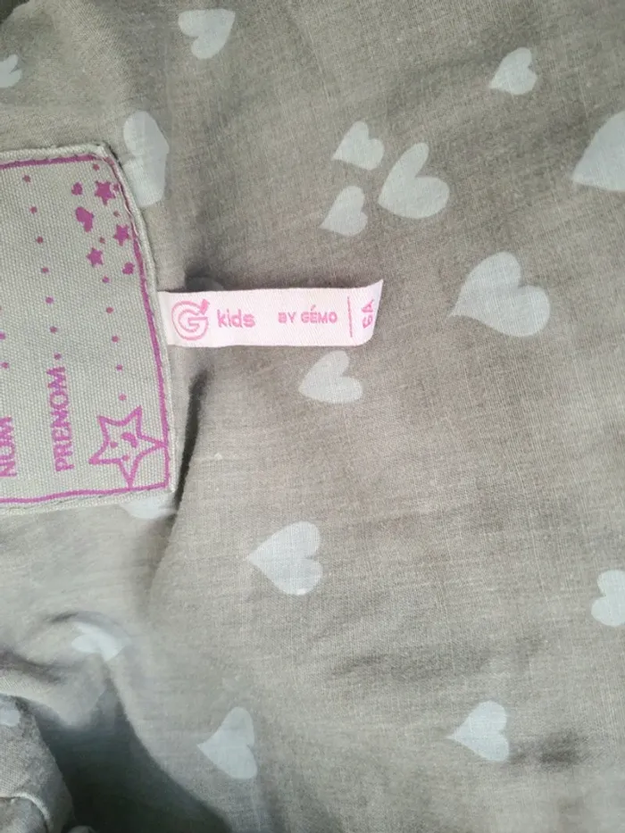 Veste grise à zip taille 6 ans - photo numéro 8