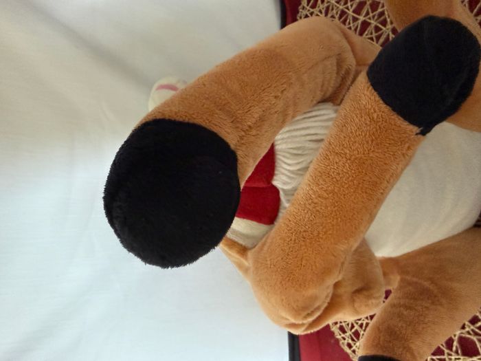 Peluche bambi noel disney 50 cm - photo numéro 5