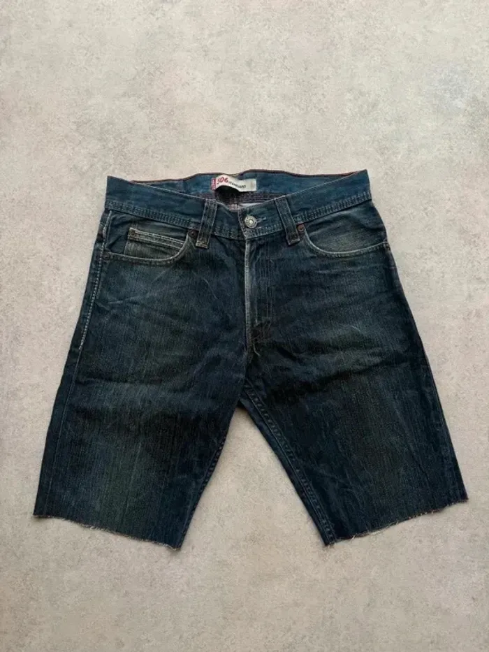 Short Levi's 506 W34 FR44 Bleu Homme men #SHO132 - photo numéro 2