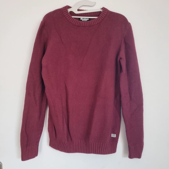 Pull Homme Bordeaux - Bizzbee