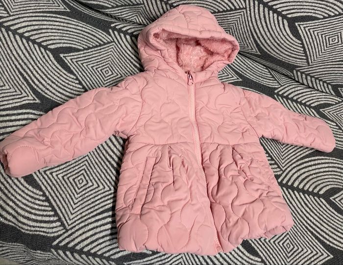 Veste Polaire Doudoune Rose fille taille 24 mois ZEN baby - photo numéro 3