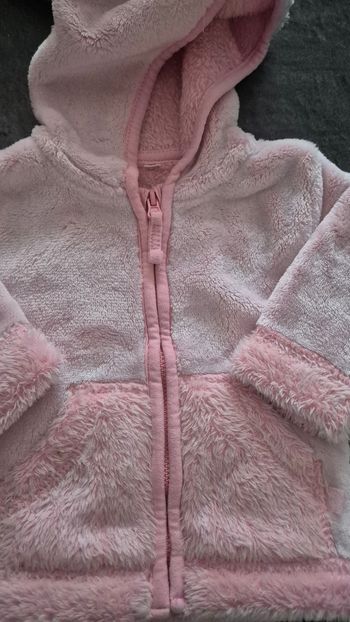 Gilet chaud pour bébé fille