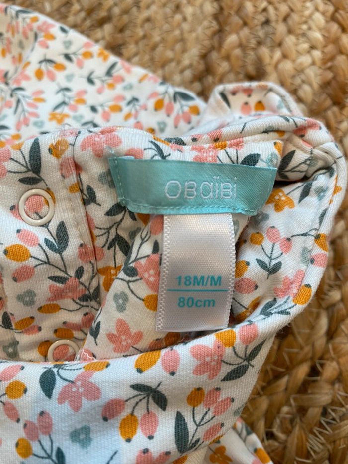 Robe okaidi/ obaibi, 18 mois, motif fleuri - photo numéro 5