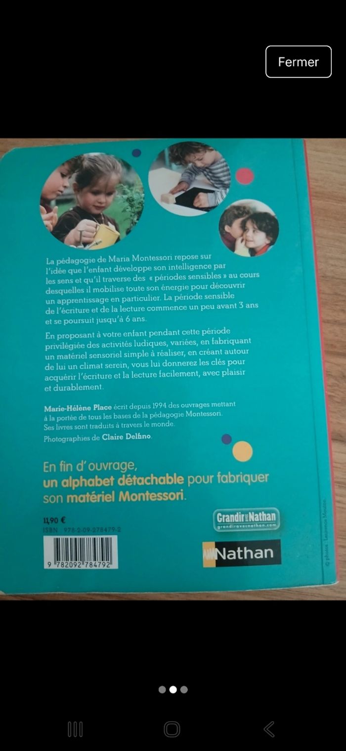 Livre activités d'activités Montessori - photo numéro 2