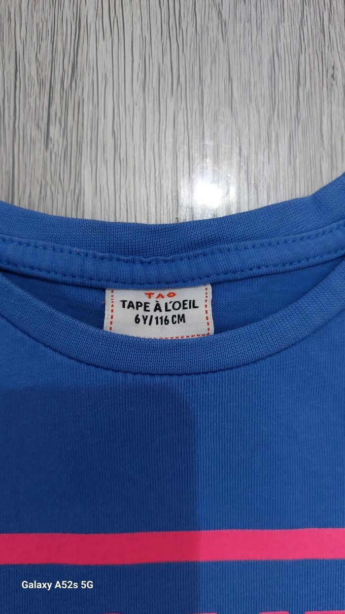 Tashirt tape à l'œil 6 ans