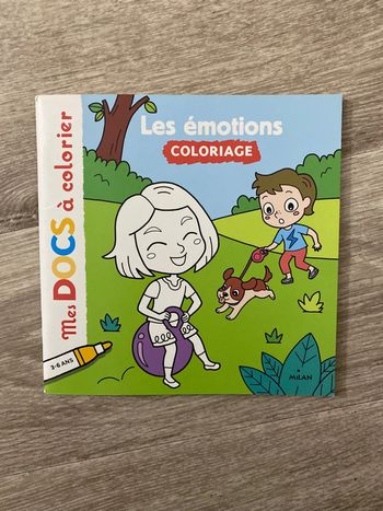 Les émotions coloriage avec histoire
