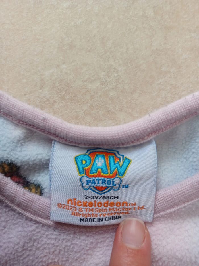 Pyjama Paw patrol 2-3 ans - photo numéro 3