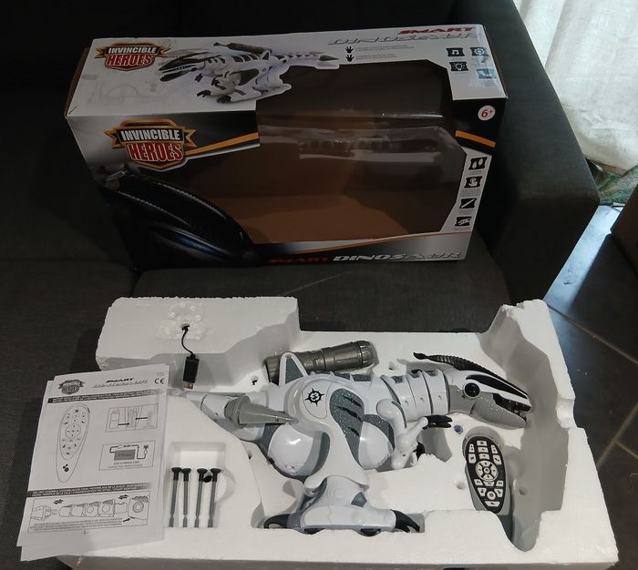 Robot dinosaure télécommandé smart - 54 cm - photo numéro 7