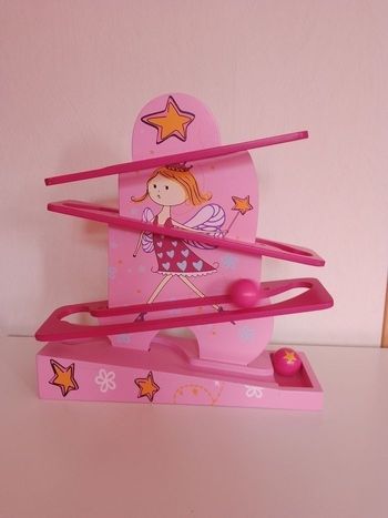 Piste à billes en bois fée