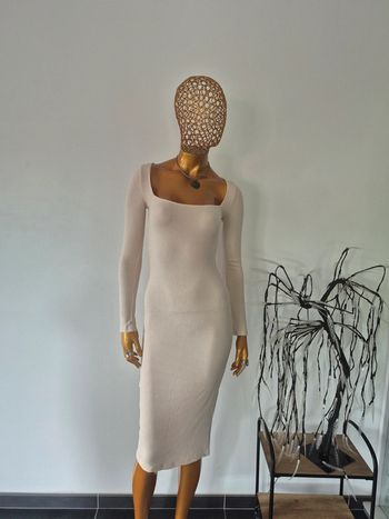Robe Longue Crème