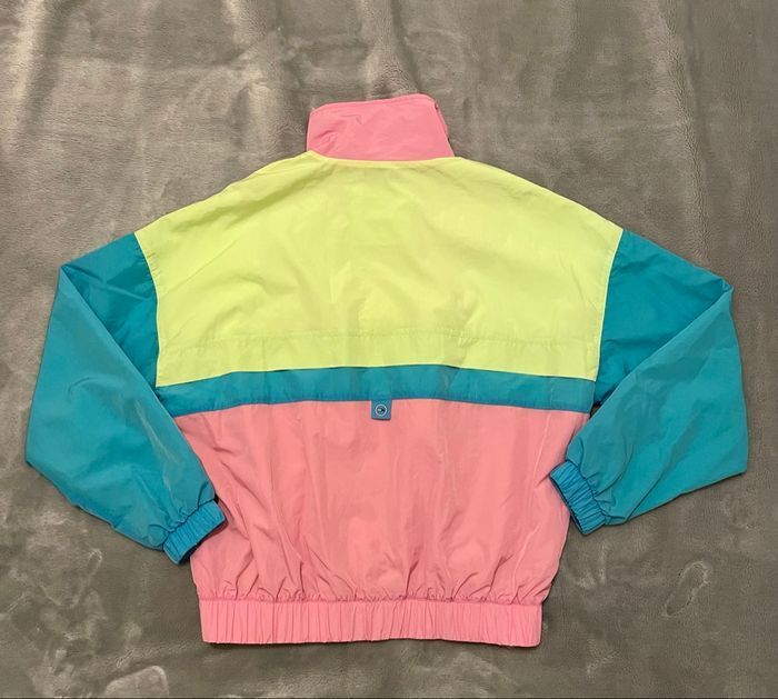 Coupe-vent Tommy Jeans vintage 90's pastel - Cropped - XS - photo numéro 4