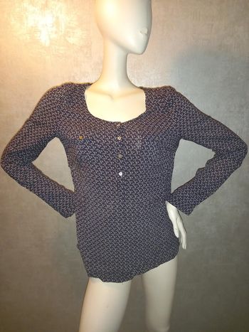 blouse manche longue camaïeu taille 38