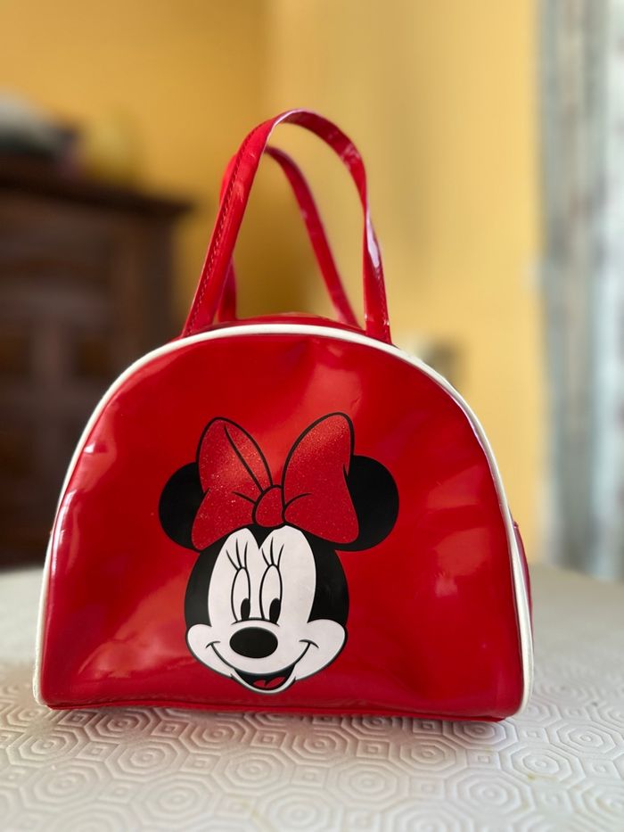 Sac fantaisie Minnie rouge - photo numéro 3