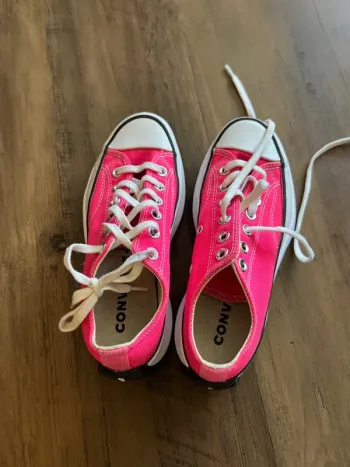 Converse fushia compensées pointure 37