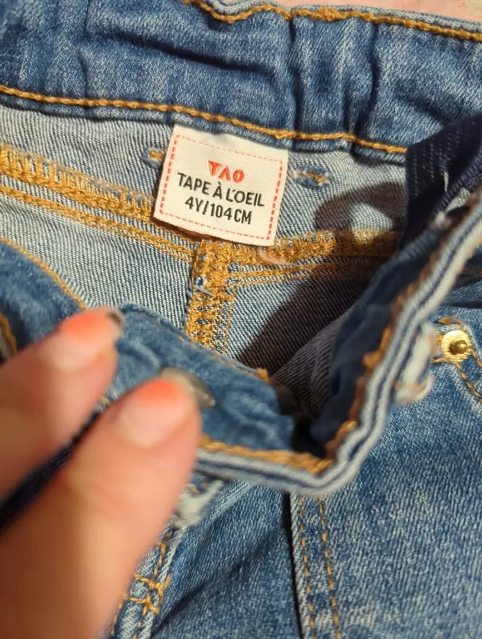 Short en jean tape à l'oeil - photo numéro 4