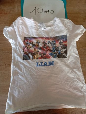 T shirt Power rangers