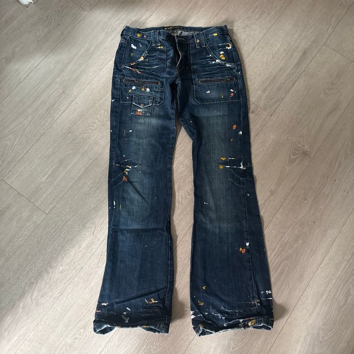 Jean’s  original taches de peinture
