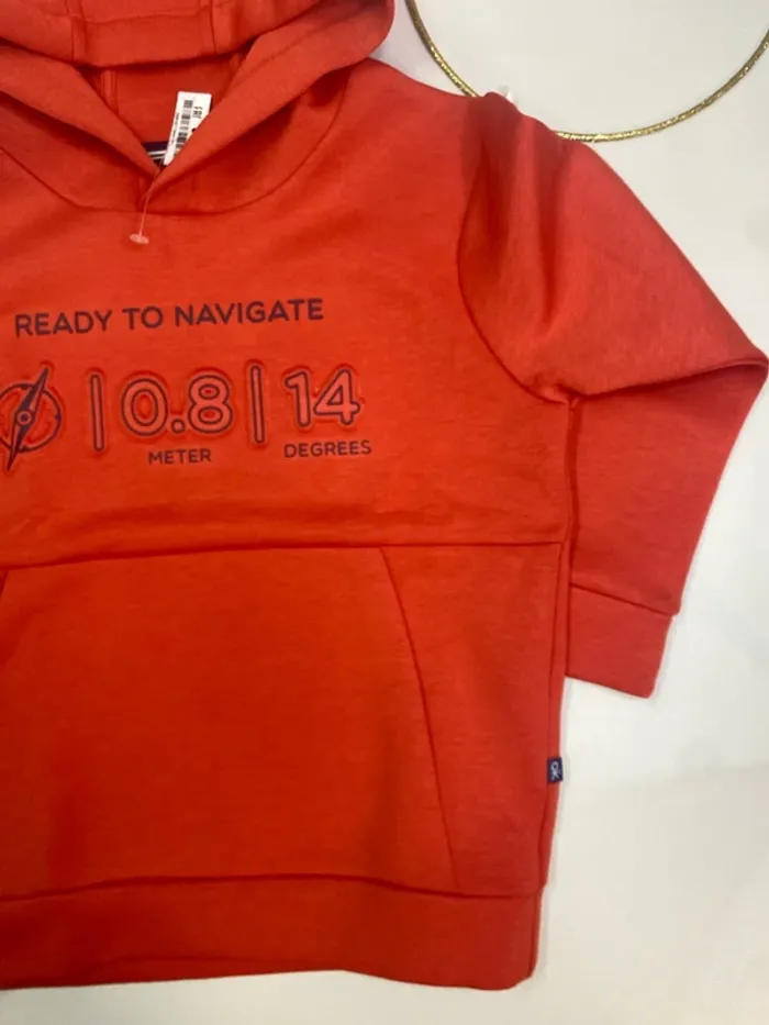 Sweat garçon - capuche - neuf - Okaïdi - Taille 6 ans - photo numéro 3
