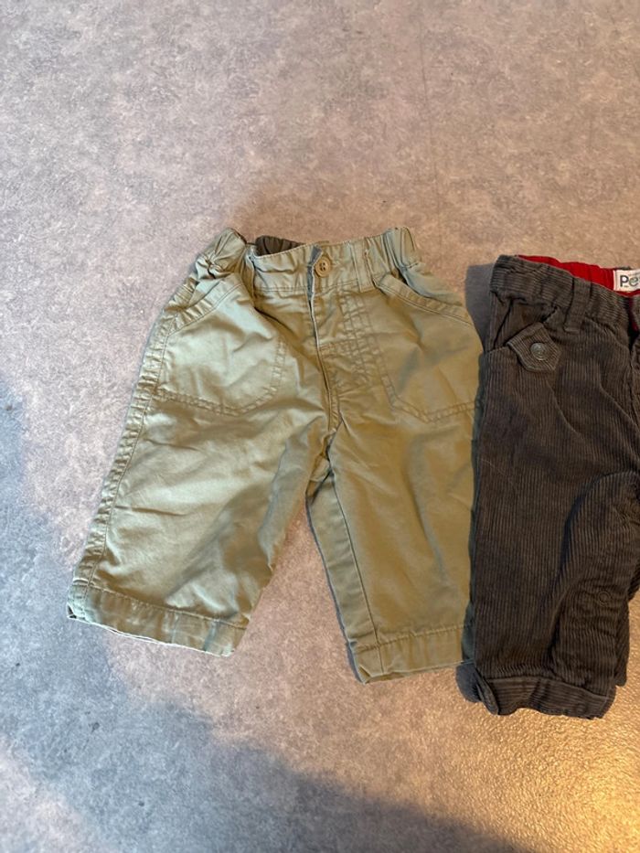 lot pantalons trois mois - photo numéro 2