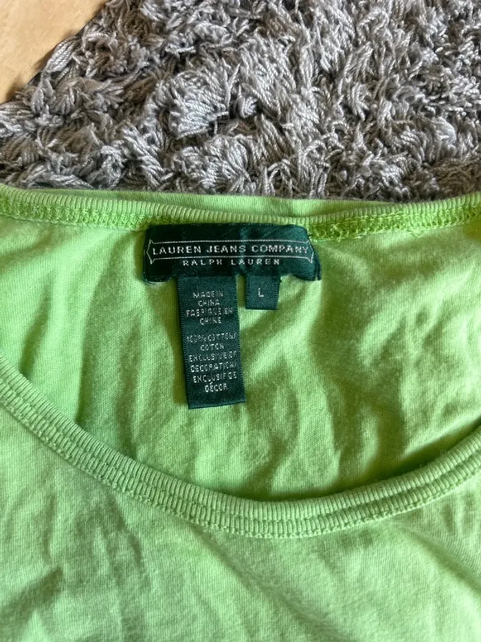 Tshirt Ralph Lauren taille L - photo numéro 2
