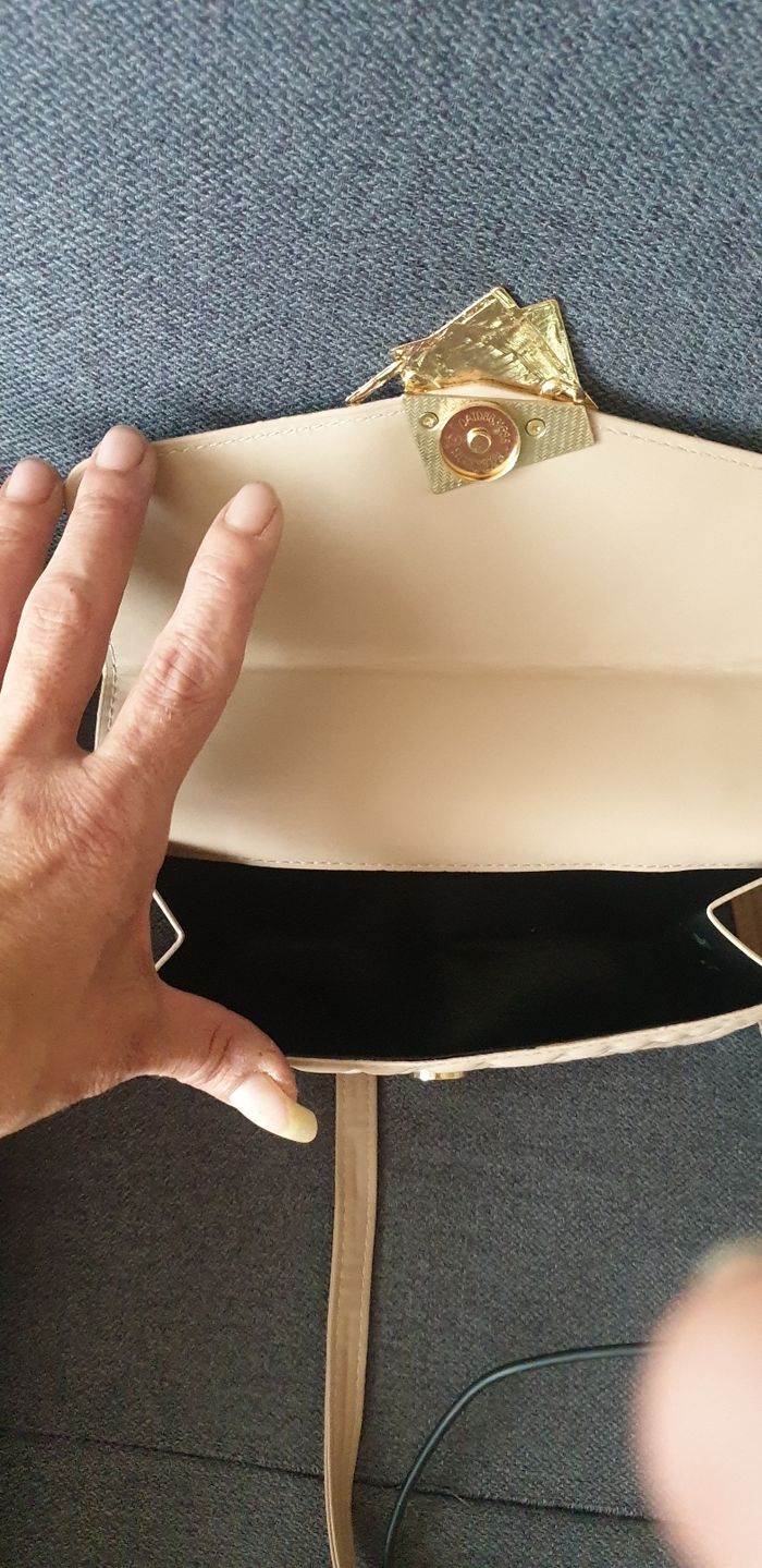 Sac à main crème - photo numéro 2