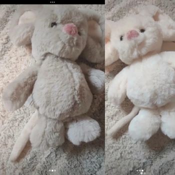 Lot 2 peluches neuves