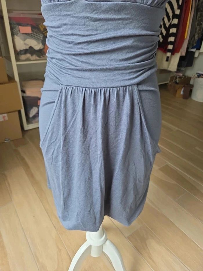 Robe- robe légère-grise - photo numéro 2