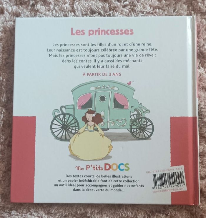 Livre Les Princesses - Mes p'tits DOCS - photo numéro 2