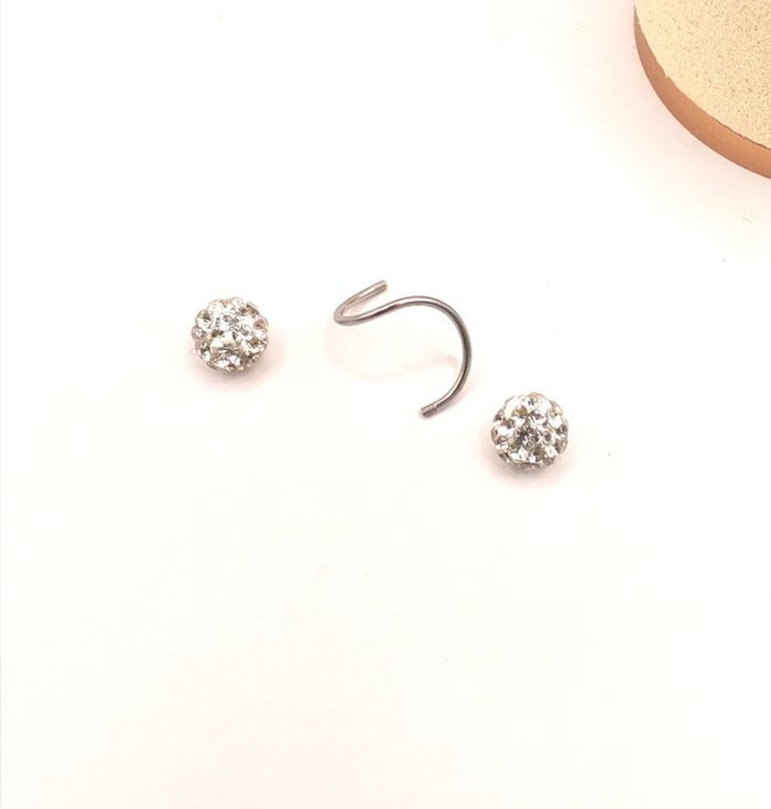Boucles d'oreilles spirale - photo numéro 2