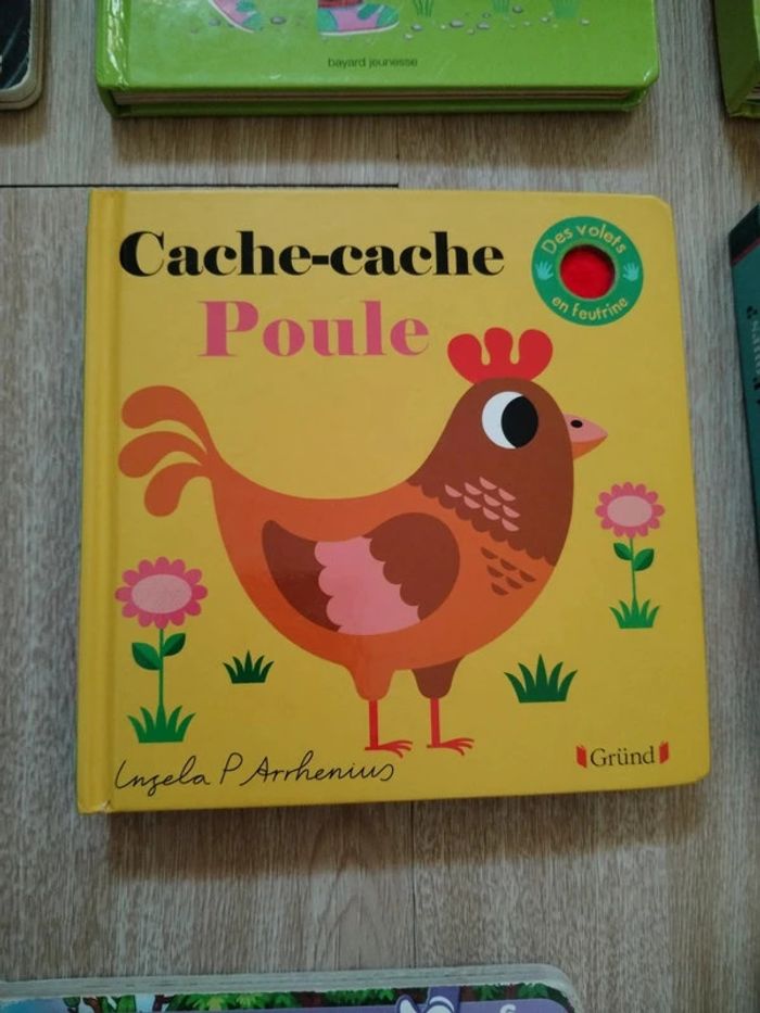 Lot livres d'éveil à toucher - photo numéro 7