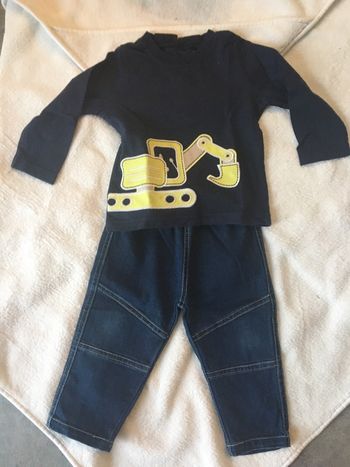 Ensemble jean tee shirt