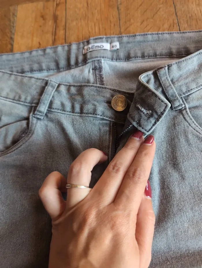 Jean 7/8ème taille 40 - photo numéro 2