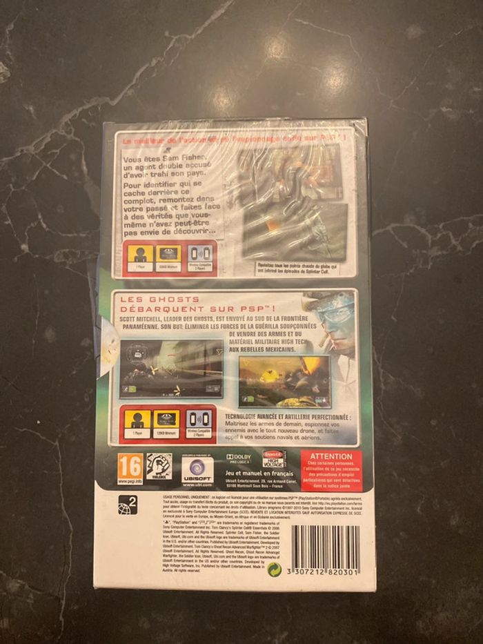 Pack 2 jeux action sous blister ( neuf jamais ouvert ) - photo numéro 3